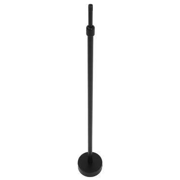 Black Iron Ceiling Light Extension Pole for Fan Installation with Adjustable Suspension Rods 1 Set