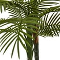 thumbnail image 2 of Nearly Natural 5.5ft. Double Robellini Palm Artificial Tree Uv Resistant, Indoor/Outdoor, Green, 2 of 4