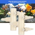 thumbnail image 2 of Spptty 2PCS Plastic Easy Operation Aquarium Air Pump Special Splitter Valve with Diverter Adjustable Switch Fish Tanks Accessory, Splitter Valve, Diverter Valve, 2 of 8