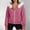 Hot Pink-11, variant on Nugftut Womens Full Zip Up Hoodies Long Sleeve Sweatshirts with Faux Fur Hood Cozy Winter Warm Sweatshirt Sizes S-XXL