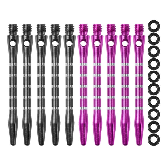 HERFIER 10 Sets of Aluminum Alloy Thread Rods 2BA Standard Thread Shafts 2.16x0.31x0.31in