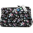 thumbnail image 4 of Vera Bradley Women's Cotton Quilted  Wallet Crossbody Purse with RFID Protection in Botanical Ditsy, 4 of 5