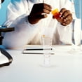 thumbnail image 3 of Shisuyan Laboratory Measuring Cup Glass Measuring Beaker Chemistry Glass Beaker Triangular Beaker, 3 of 8