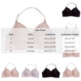 thumbnail image 3 of hotojiny Halter Bras for Women Removable Spaghetti Strap Bra Wireless Full Coverage Bralette Summer Comfortable Everyday Bras, 3 of 5