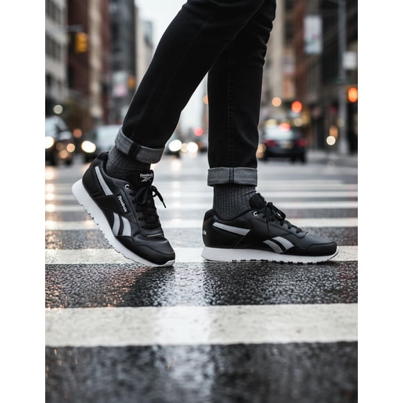 Tenis Reebok Hombre Glide Negro Casual negro 6,0 MX