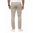 thumbnail image 3 of Access Men's Basic Casual Uniform Comfort Stretch Chino Pants (Khaki, 32x32), 3 of 8