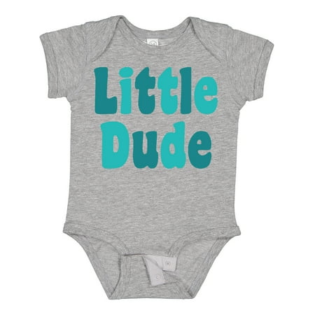 

Inktastic Little Dude Gift Baby Boy Bodysuit