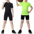 thumbnail image 6 of Youth Boys Compression Shorts Athletic Short Running Sport Base Layer for Baseball Soccer Workout, 6 of 8
