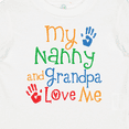 thumbnail image 4 of Inktastic Nanny and Grandpa Love Me Boys or Girls Baby T-Shirt, 4 of 5