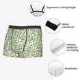 thumbnail image 5 of Haiem Happy Frogs Men's Boxer Briefs, Every Day Comfort Stretch Cotton Moisture-Wicking Underwear-Large, 5 of 8