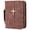 Brown, variant on Large Leather Bible Bag, Bible Cover with Handle & Shoulder Strap, Bible Case with Pockets for Church, Bible Study & Christian Gifts for Men and Women, Black, Makeup Organizers