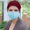 thumbnail image 2 of Turbante para mujer, gorro de quimioterapia de poliéster, turbante para niñas, 2 of 8
