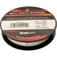 thumbnail image 2 of The Beadsmith S-Lon Fire - Braided and Fused Bead Thread - 8lb. Test, .007"/.17mm Diameter, 125 Yard Spool, Crystal Clear Color - Super Strong Stringing Material for Jewelry Making and Bead Weaving, 2 of 6