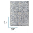 thumbnail image 5 of Livabliss Area Rugs for Living Room, 8x10 Downtown Traditional Blue Rug, Bedroom Dining Room Home Decor Stain Resistant Carpet (7'10" x 10'), 5 of 6
