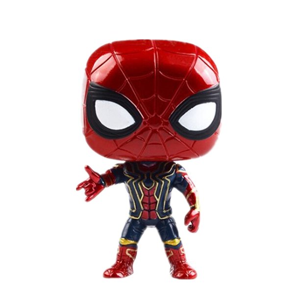 Marvel Avengers 4 Endgame Personaje PVC Figura de acción Spider-Man Capitán América Iron Man Thor Thanos 10cmSB-28710cm zhangyuxiang unisex