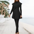 thumbnail image 2 of MuXiKeJi Clothes Women Modest Swimsuits Swimwear Full Body Swim Tops Pants Hijab 4 Piece Rash Guard S-XL, 2 of 7