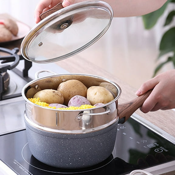 HEANUJJ Stainless Steel Handle Bun Steamer Basket for Home Kitchen Cooking and Food Preparation