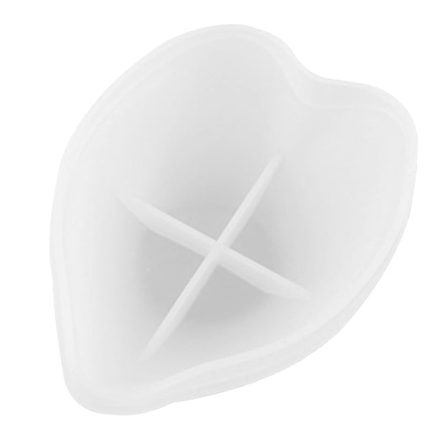 OUNONA Moule de Coulée en silicone pour Résine Époxy Bricolage Cristal Époxy Rangement Blanc Lot de 1