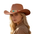 thumbnail image 5 of Chapeau de Cowboy Style Western pour Usage Quotidien à la Maison avec Design Classique et Attrait Intemporel, 5 of 5