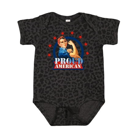 

Inktastic Rosie Riveter Proud American Gift Baby Girl Bodysuit