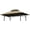 Khaki, variant on Grill Gazebo Replacement Canopy Top -  5'x8' Outdoor BBQ Tent Roof Cover Double Tiered Outdoor Grill Shelter Fit for Model L-GG001PST-F (Khaki)