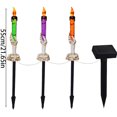 thumbnail image 3 of SXcggal Halloween Solar Garden Resin Courtyard Ground Lighting Colorful Hand Candles Atmosphere Decorative Lights Practical Basic Garden Lamps For Garden, 3 of 6