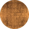 thumbnail image 1 of Ahgly Company Indoor Round Persian Orange Traditional Area Rugs, 3' Round, 1 of 1
