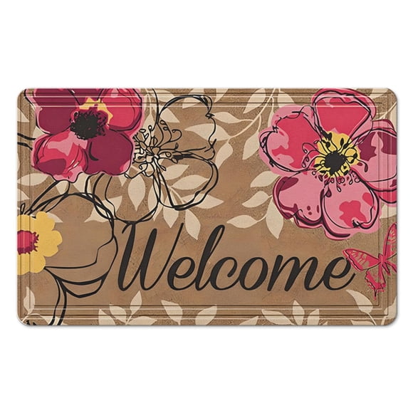 Tapis de Bain 20x32 Pouces Super Absorbant et Antidérapant Relish Luxury - Séchage Rapide, Résistant aux Taches, Tapis de Salle de Bain Mince pour un Entretien Facile et une Coiffeuse Sophistiquée