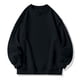 thumbnail image 2 of Blusas y camisas de manga larga y cuello redondo para hombre, jersey de color liso, sudadera de manga larga y cuello redondo, blusa de poliéster para hombre, 2 of 3