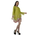 thumbnail image 5 of Moomaya Printed Long Sleeve Cocktail Dress Christmas Outfits Short Holiday Dress, 5 of 6