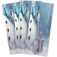 thumbnail image 2 of Dreamtimes Christmas Snowman Kitchen Towels, 18 x 28 Inch Super Soft and Absorbent Dish Cloths for Washing Dishes, 6 PCS Reusable Multi-Purpose Microfiber Hand Towels for Kitchen, 2 of 7
