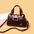 thumbnail image 4 of Bolso de diseñador de lujo para mujer, bandolera de cuero con patrón de cocodrilo, informal, 2023, 4 of 7