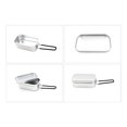 thumbnail image 4 of Mini Foldable Aluminum Alloy Stainless Steel Picnic Box Dinner Pail Lunch-Box Breakfast Storage Dinnerware Food Container School Office, 4 of 10