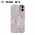 thumbnail image 1 of Shengyu Phone Cover TPU Phone Case Shock-proof Leaf Printed Mobile Protector, Large Leaf, Replacement for iPhone 11 Pro, 1 of 1