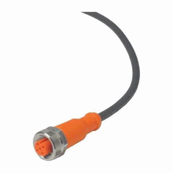 Ifm Cordset,5 End 1 Pins,Cable 5m L,4A Max EVC071