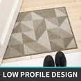 thumbnail image 3 of Tapis de Porte Intérieur, Antidérapant Résistant à la Saleté Tapis d'Entrée, 24 "X 36" Lavable en Machine Tapis de Porte Bas-Profil Intérieur, Brun, 3 of 9