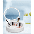 thumbnail image 4 of Creative Rechargeable Makeup Box Fill Light Mirror LED Makeup Mirror Desktop Fill Light Makeup Lamp, 4 of 5