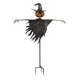 thumbnail image 6 of Evergreen Scarecrow Jack-O-Lantern Garden Stake Halloween Decor - Weather-Resistant - 67.5 in, 6 of 7