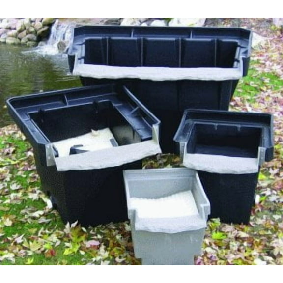 EasyPro Pond Products PRO-SERIES AT2 Mini AquaFalls Filter with Matala Pads Keeps Koi Ponds or Water Gardens Up To 1200 Gallons Clean and Clear While Supplying an Ideal Base for Waterfalls and Streams