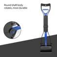 thumbnail image 4 of Greeniant Pet Pooper Scooper Mango largo Animal Aseo Recogedor de residuos Poop Suministros para perros azul + negro Greeniant PT000228-01, 4 of 6