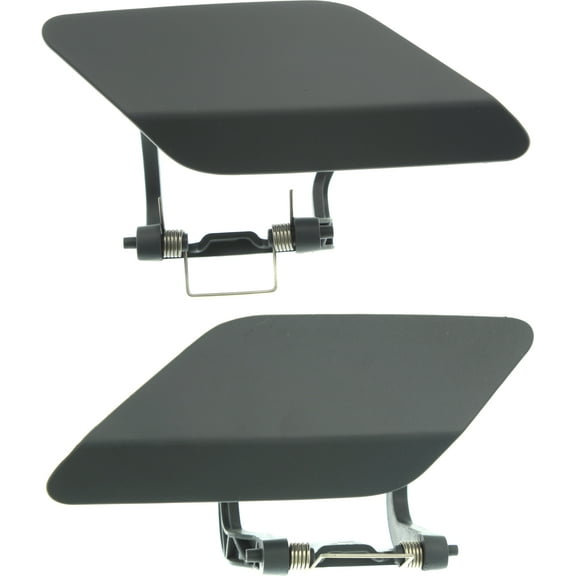 Garage-Pro Headlight Washer Cover SET Compatible with 2012-2013 Mercedes Benz E300, Fits 2010-2013 Mercedes Benz E350, Fits 2013 Mercedes Benz E400 Primed 4-Door, Sedan Driver and Passenger Side