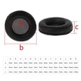 thumbnail image 2 of 2 piezas de repuesto de almohadillas suaves para los oídos para auriculares, 80 mm, 2 of 5
