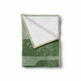 thumbnail image 2 of Wine Soft Flannel Fleece Throw Blanket, Grungy Aged Display with Wine Pouring into Glasses Retro, Cozy Plush for Indoor and Outdoor Use, 60" x 80", Almond Green Olive Green, by Ambesonne, 2 of 6