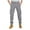 Gray, variant on Havenre Mens Cargo Jogger Pant Slim Fit Casual Elastic Waist Relaxed Straight Twill Stretch Outdoor Athletic Work Pants with 6 Pockets Khaki L