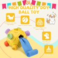 thumbnail image 3 of CHUANK Snuffle Ball for Dog Toys  Interactive Bite Resistant Rope  Slow Food Training  Encourages Natural Foraging Skills for Large Medium Small Dogs Training(Red), 3 of 7