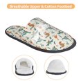 thumbnail image 3 of Sigee Summer Dinosaur for Cozy Furry Slippers Super Soft Indoor and Outdoor Use, Non-Slip Sole Slip On House Slippers-Medium, 3 of 8