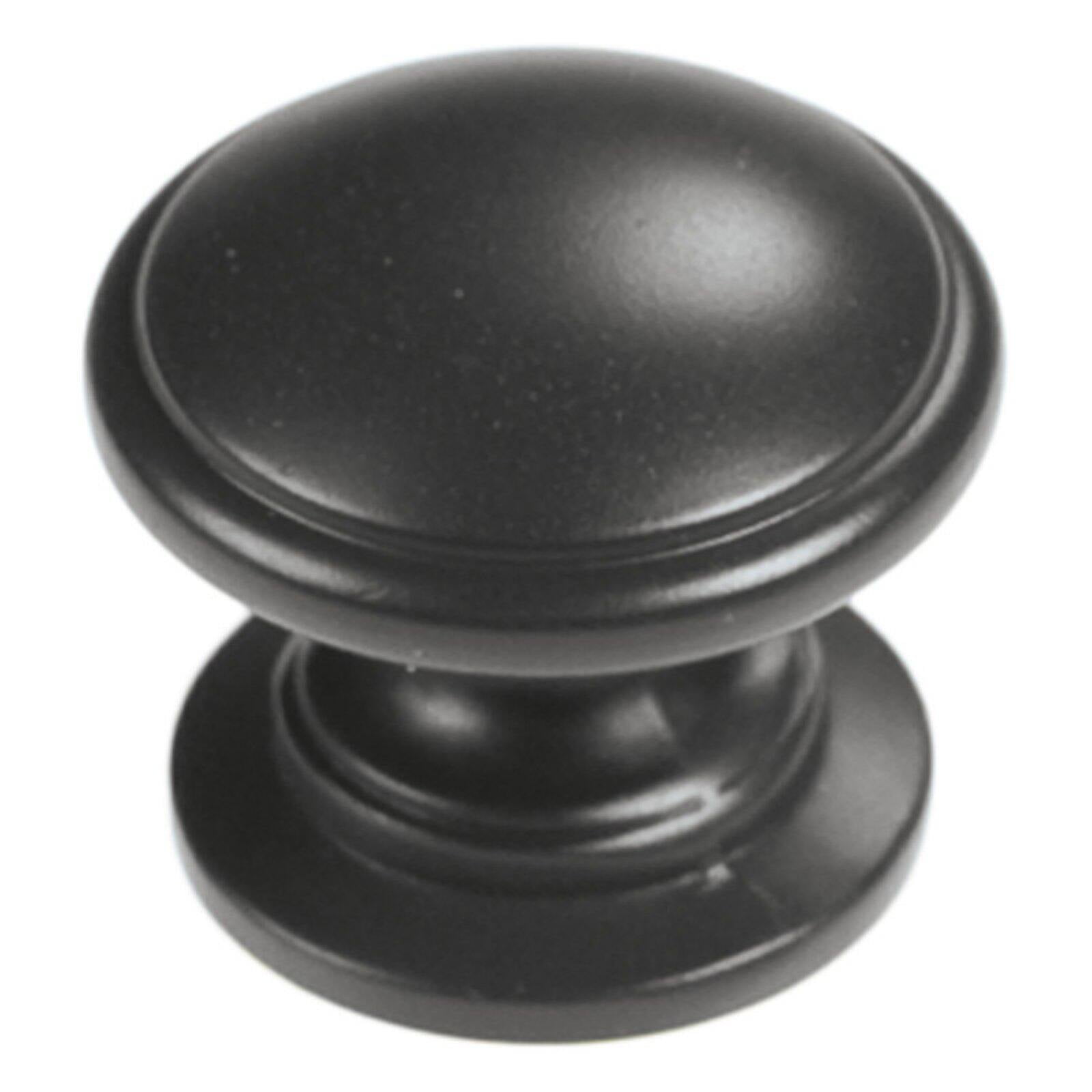 Hickory Hardware Williamsburg Collection Knob, 1-1/4" Dia. - Dark Antique Copper