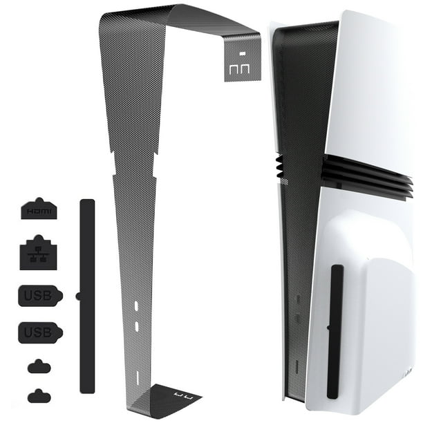 Kit de cubierta antipolvo con filtro de ventilador de refrigeración y tapones para puertos USB compatibles con los accesorios de la consola PlayStation 5 Pro