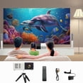 thumbnail image 1 of Household Portable LED Mini High-definition Projector Gift Machine Parent-child Gift Support 1080p Decoding Supports-Disk Trans- Card And Cable, 1 of 8