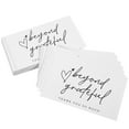 thumbnail image 1 of 100Pcs Thank You Cards For Business Shopping Thanks Cards Paper Cards Decorative Thank You Cards, 1 of 7